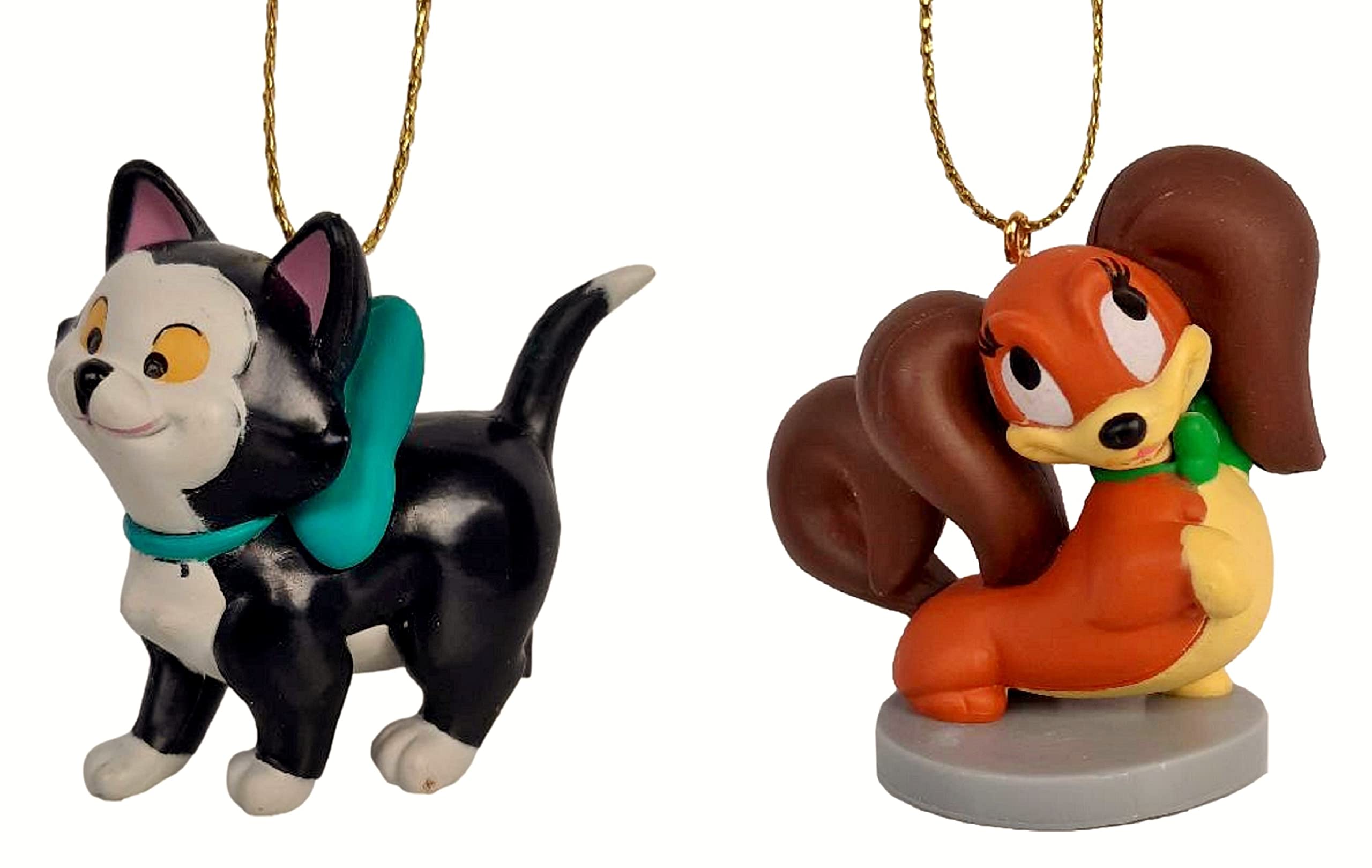 Fifi and Figaro from Magic Kingdom Figurine Holiday Christmas Tree Ornament - Limited Availability - New for 2022