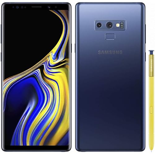 Samsung Galaxy Note 9, 512GB, Ocean Blue - Verizon (Renewed)