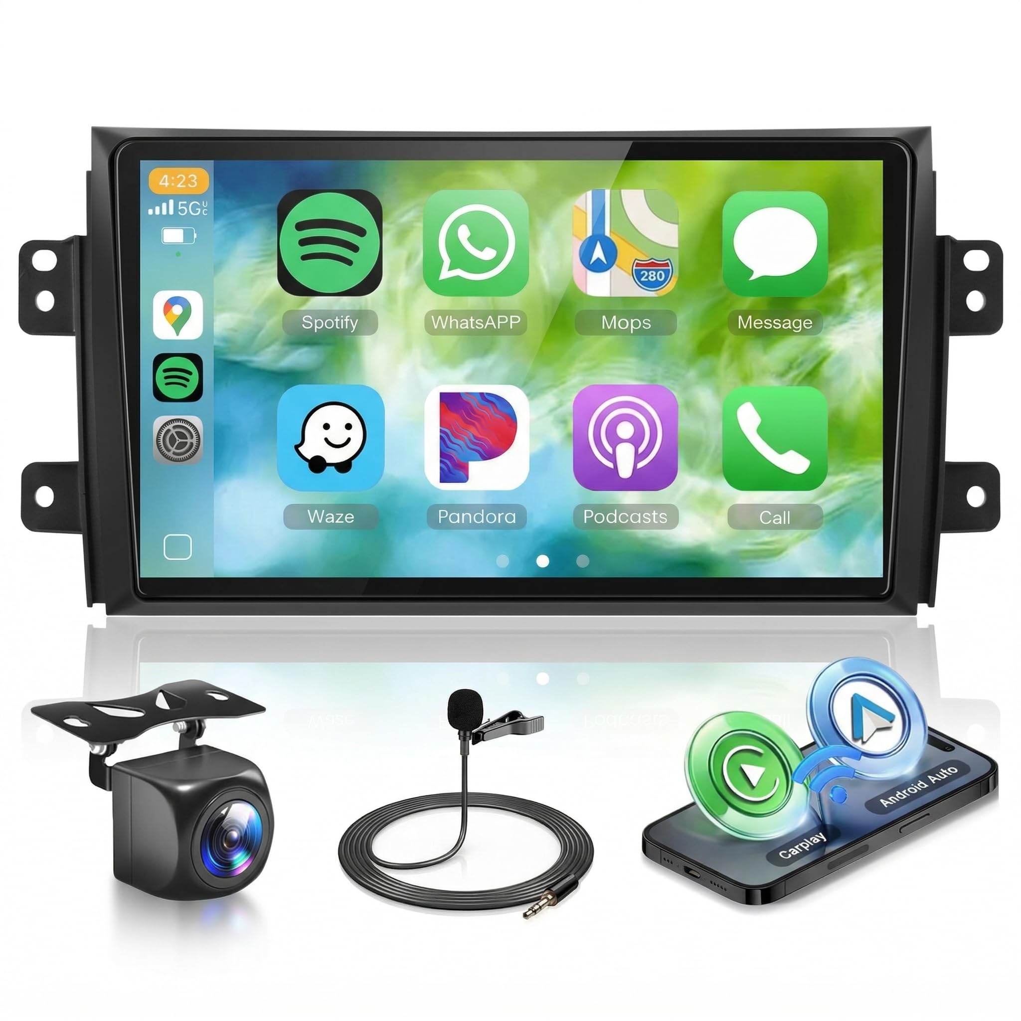 Digitallyページ Amazon.com: Android Car Stereo for Suzuki SX4 2006-2013 with