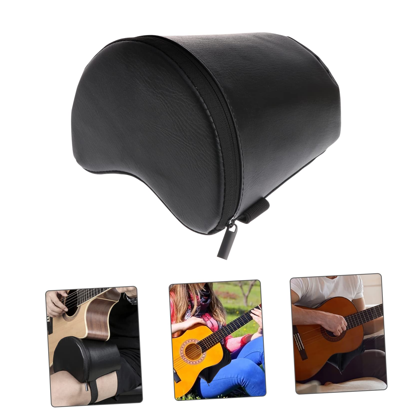 Gitarrenkissen für Klassische Gitarren, Schwarz, Rutschfest und Leicht