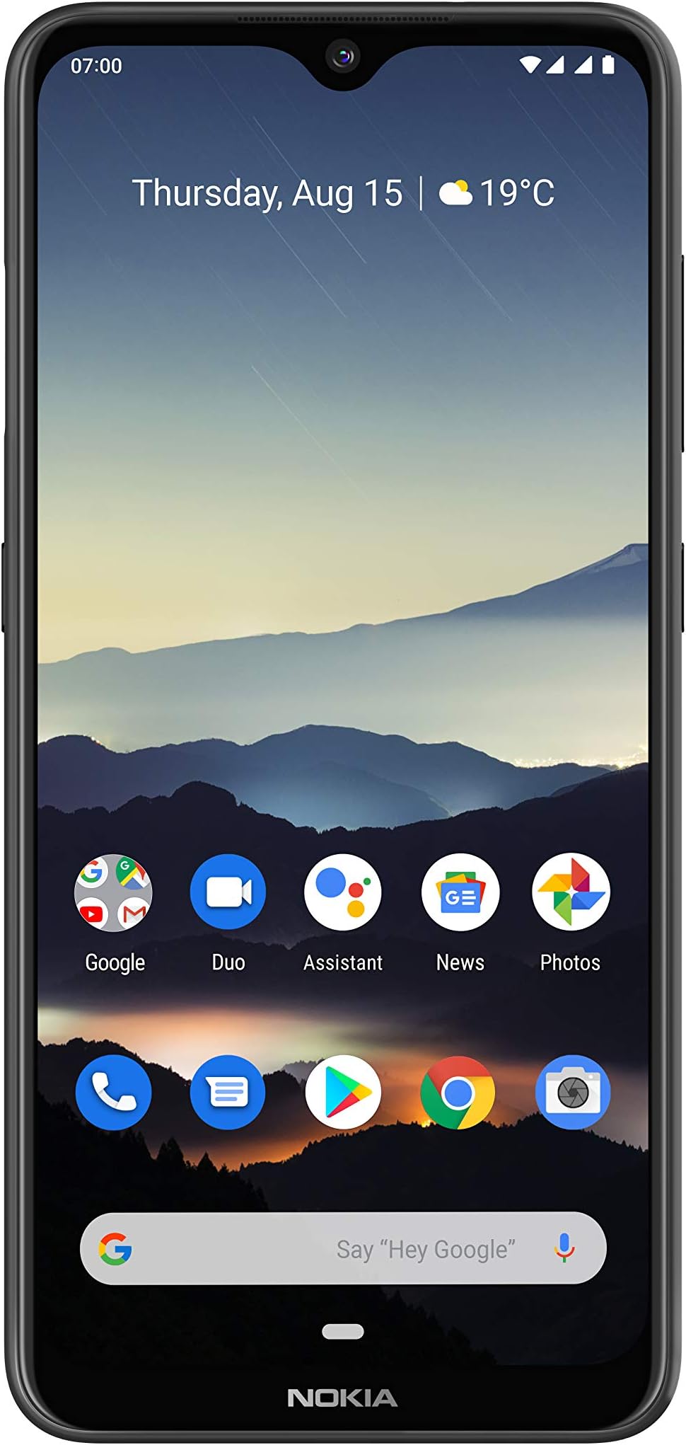 NOKIA 7.2 Android Smartphone, 6GB RAM, 128GB Memory, 6.3 FHD+ Screen, 48MP Triple Camera ZEISS Optics - Charcoal