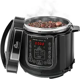 Kian - Panela de Pressão Elétrica 6 litros 220V Preto PPE-102