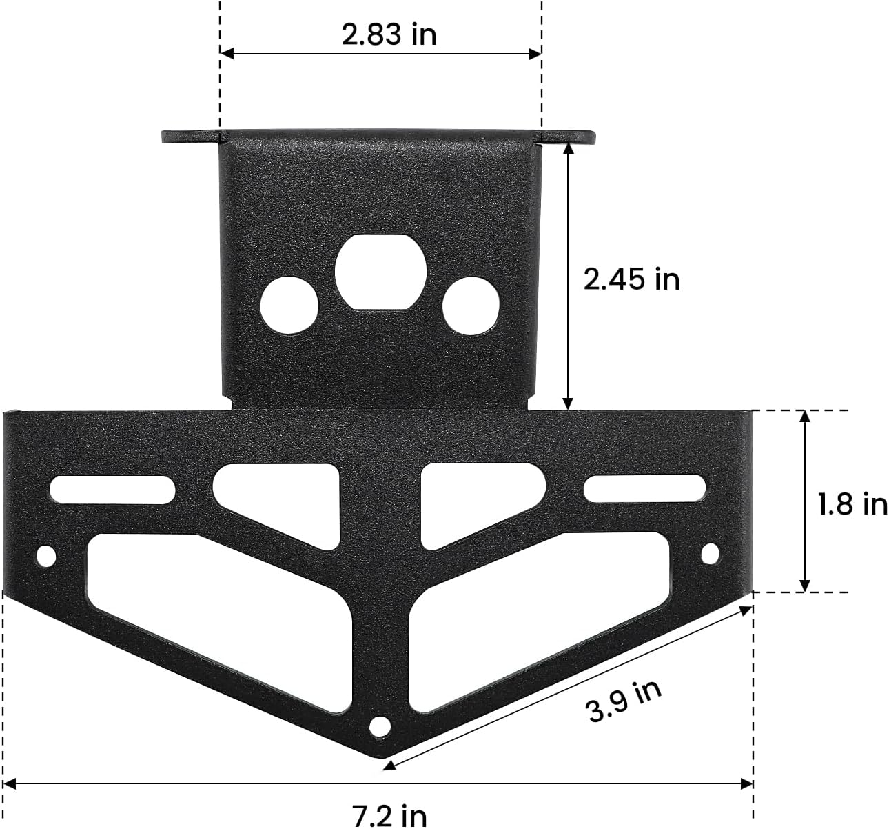 MT09 FZ09 Fender Eliminator Kit 21-23, License Plate Holder Bracket Tail Tidy with OEM and Aftermarket Turn Signals for Yamaha MT-09 FZ-09 2021 2022 2023 Accessories