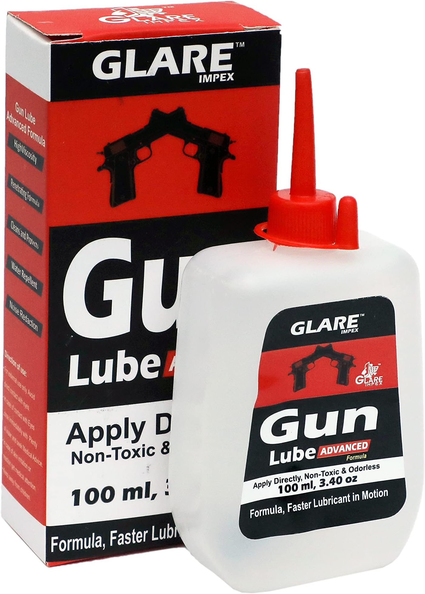 Gun Protectant Oil 100 ML | 100% Silicone Lubricant | Anti Rust Gun Lube for Pistols, Rifles & Airguns | Corrosion Protection Spray