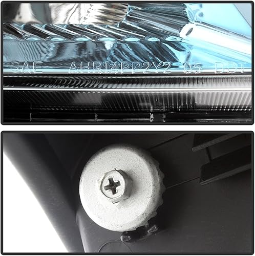 Miniatura 4 de ACANII - Faros halógenos de repuesto para Toyota Prius 2006 2007 2008 2009 para el lado del conductor y del pasajero