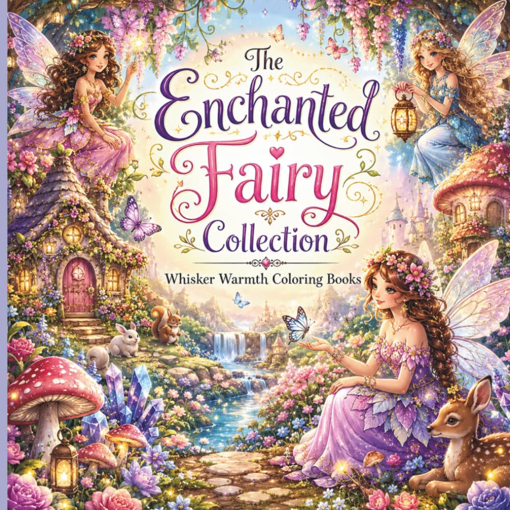 The Enchanted Fairy Collection: Color Your Way Through an Enchanted World of Fairies and Fantasy (Magical Fantasy Collection)
