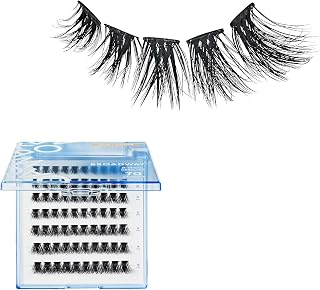 Broadway Lash Clusters, 9-16mm 70 pcs Assorted Volume False Eyelashes, Customizable DIY Individual Lash Extensions for Beginners, Lightweight & Comfortable Wide Band, Great for Everyday Glam