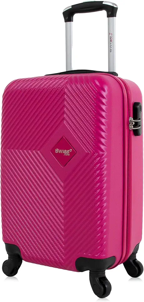 Mala de viagem bordo pequena 10kg Zug Swiss Move Pink