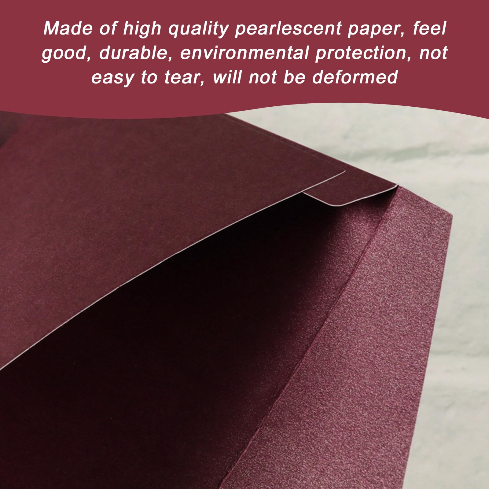 QUCUMER 24 Pcs Enveloppe Couleur, Enveloppe En Papier Kraft, Enveloppe