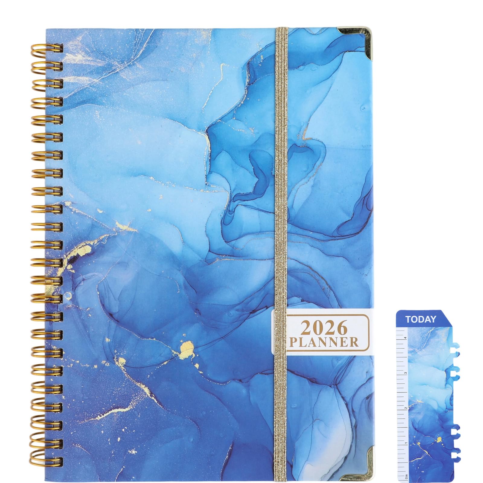 Quaderno A5 Puntinato 2026 - Taccuino Con Copertina Rigida, Chiusura Elastica E 71 Pagine - Foto 2