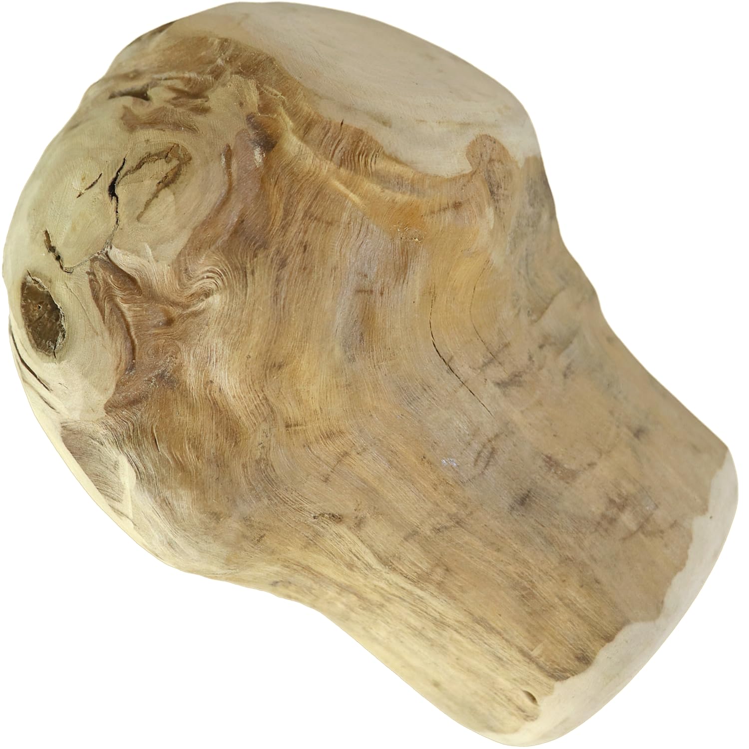 Indestructible Wooden Toy for Aggressive ers Large Dog Gorilla Safe Non-Toxic Indonesian Java Wood Durable Dog for Big Dogs Long Lasting Heavy Duty for Large Breeds