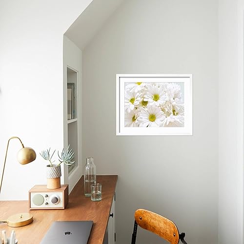 Miniatura 7 de Lienzo decorativo para pared, diseño de margaritas blancas de Gail Peck, decoración botánica, 24 x 18 pulgadas