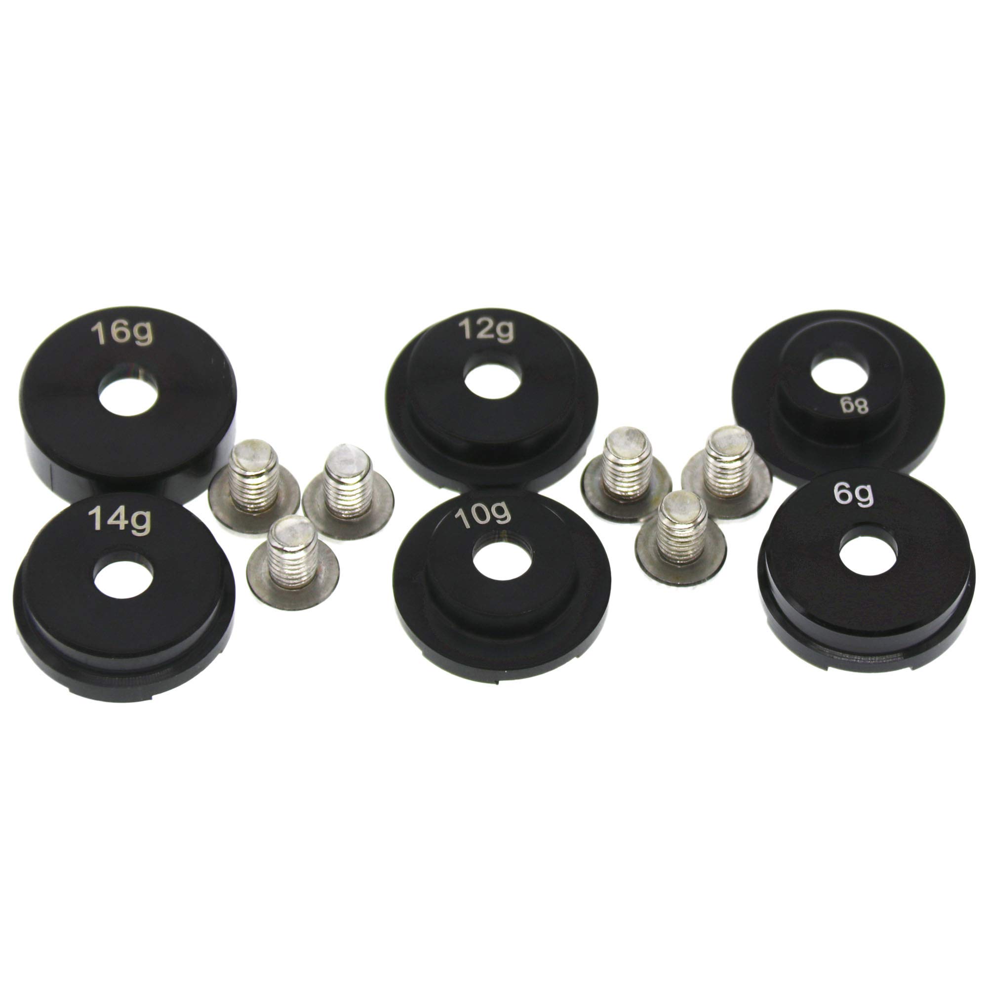 HISTAR Golf Weights with Screw 6g 8g 10g 12g 14g 16g for Ping G30 Driver Head Clubs LS SF TEC 5# 3# FW Hybrid