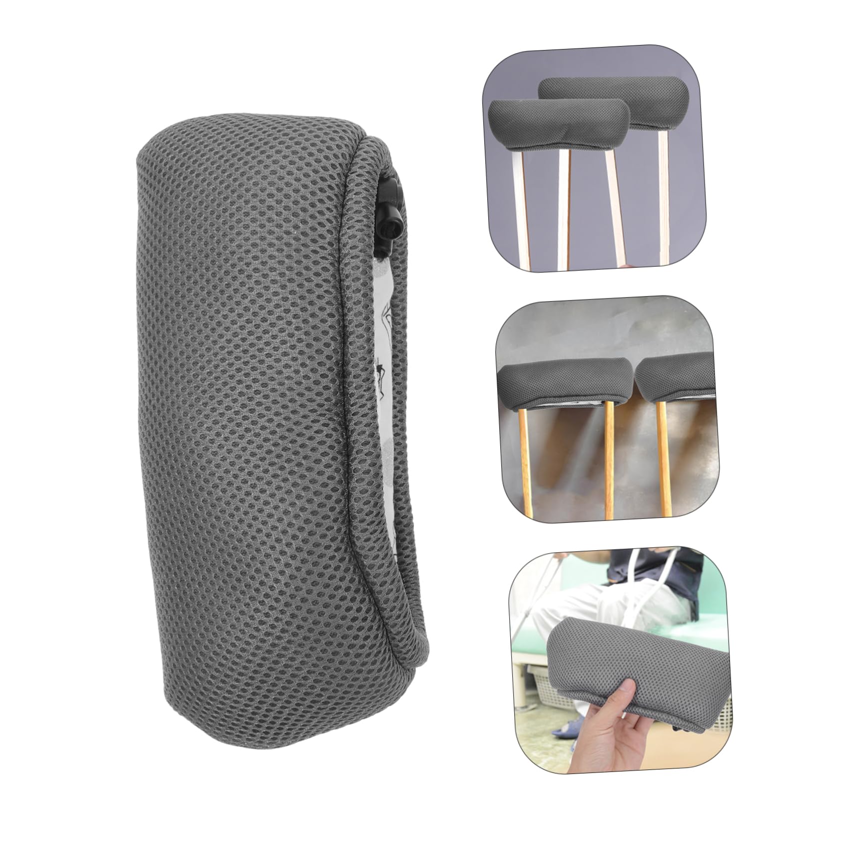 Healvian 1par Almohadillas De Axila Resistentes Al Desgaste Para Muletas Funda Portátil y Cómoda De Protección y Transpirable Para Uso Diario