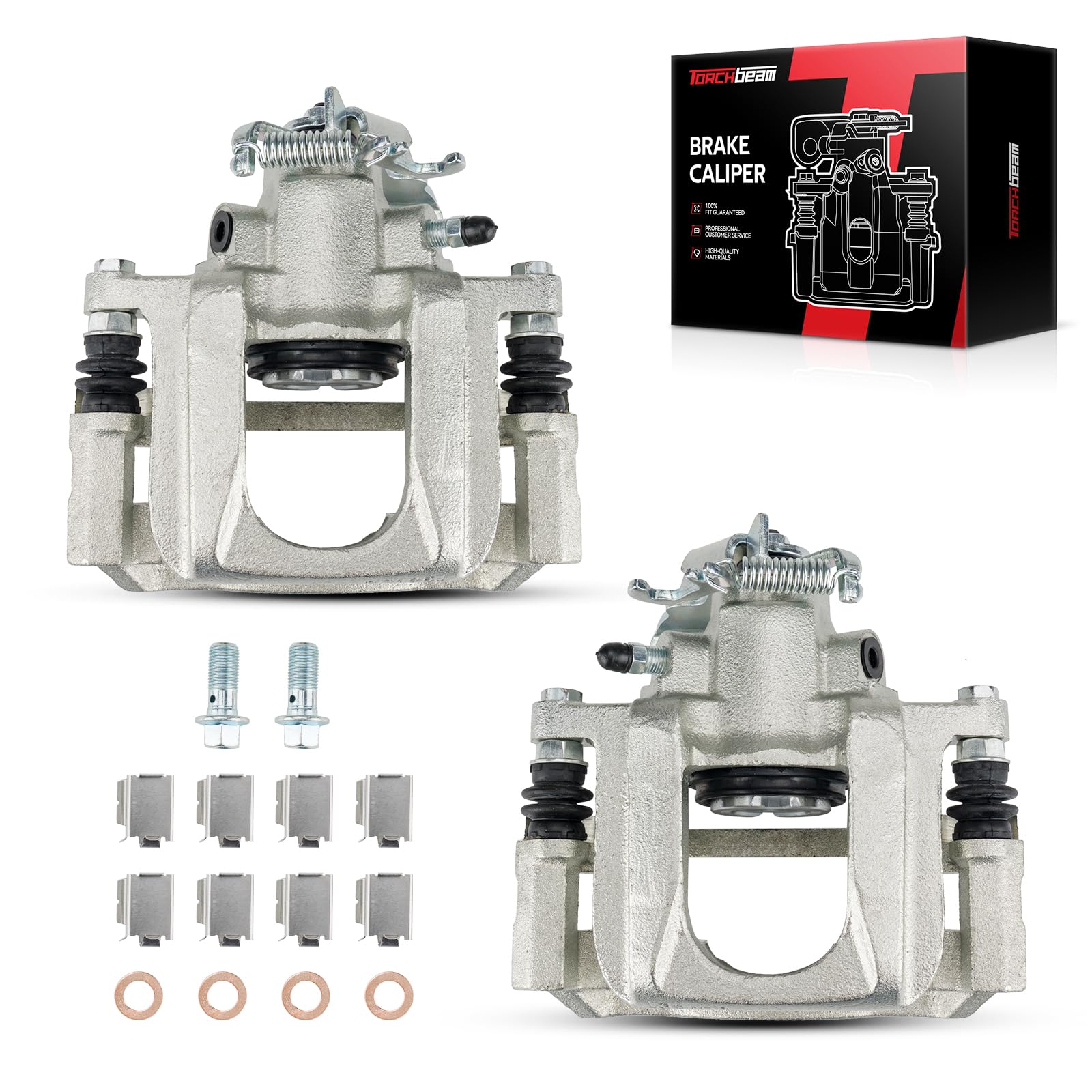 Torchbeam Rear Brake Calipers Set for Chrysler Town &amp; Country 2008-2012