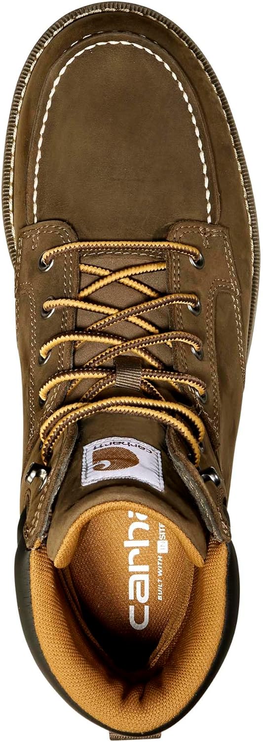 Carhartt Men's Millbrook 6" Waterproof Soft Toe Wedge Work Boot - Image 6