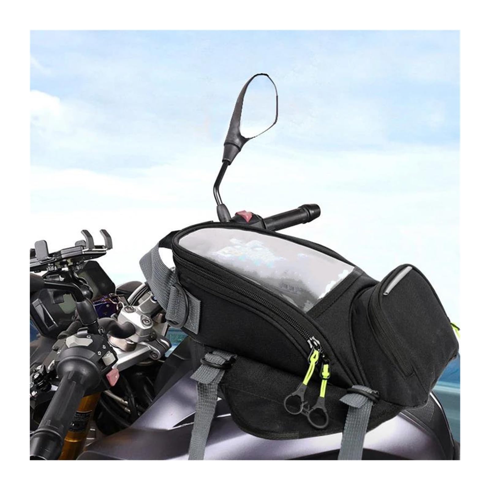 Sacoche Moto Sac De Réservoir pour Africa Twin CRF 1100 1000 L Moto Sacoche De Réservoir Multifonction