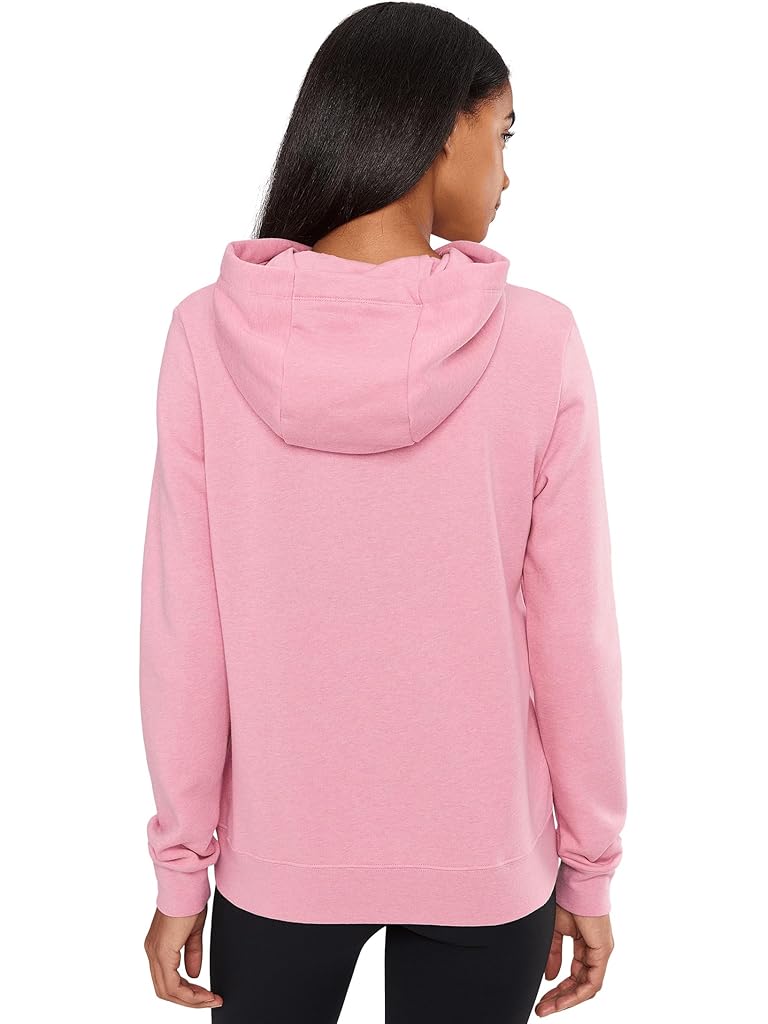 Pink Nike Club Fleece Pullover Hoodie