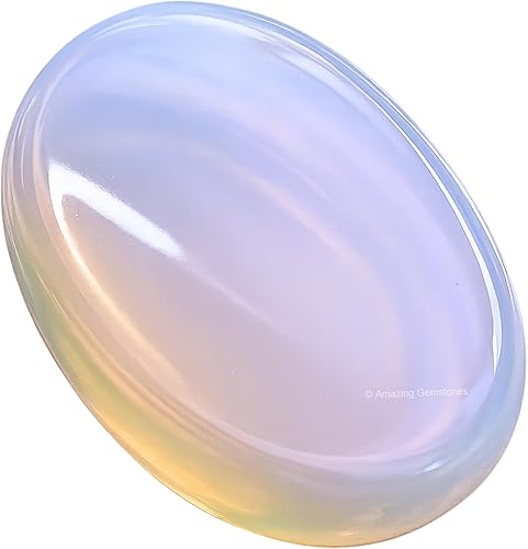 Vista 113 de Cristales de piedra de preocupación de cuarzo rosa y piedras curativas, piedras de preocupación para regalos de alivio del estrés, cristal de piedra