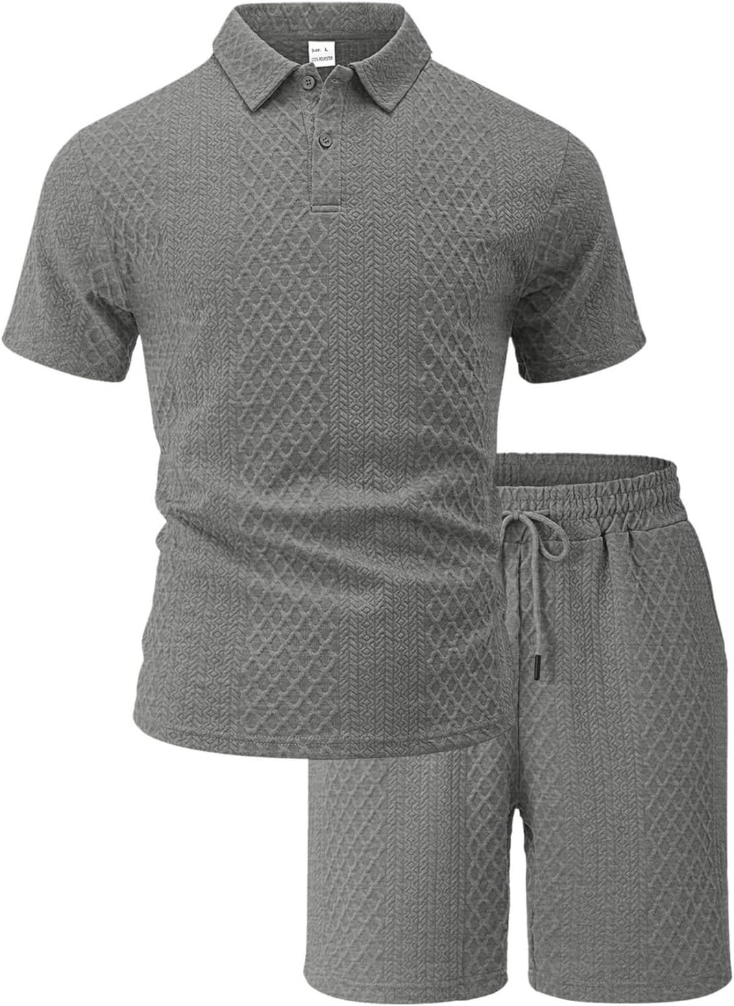 Men's Casual Shorts Cargo Pocket Drawstring Bottoms Loose Fit Summer Pants