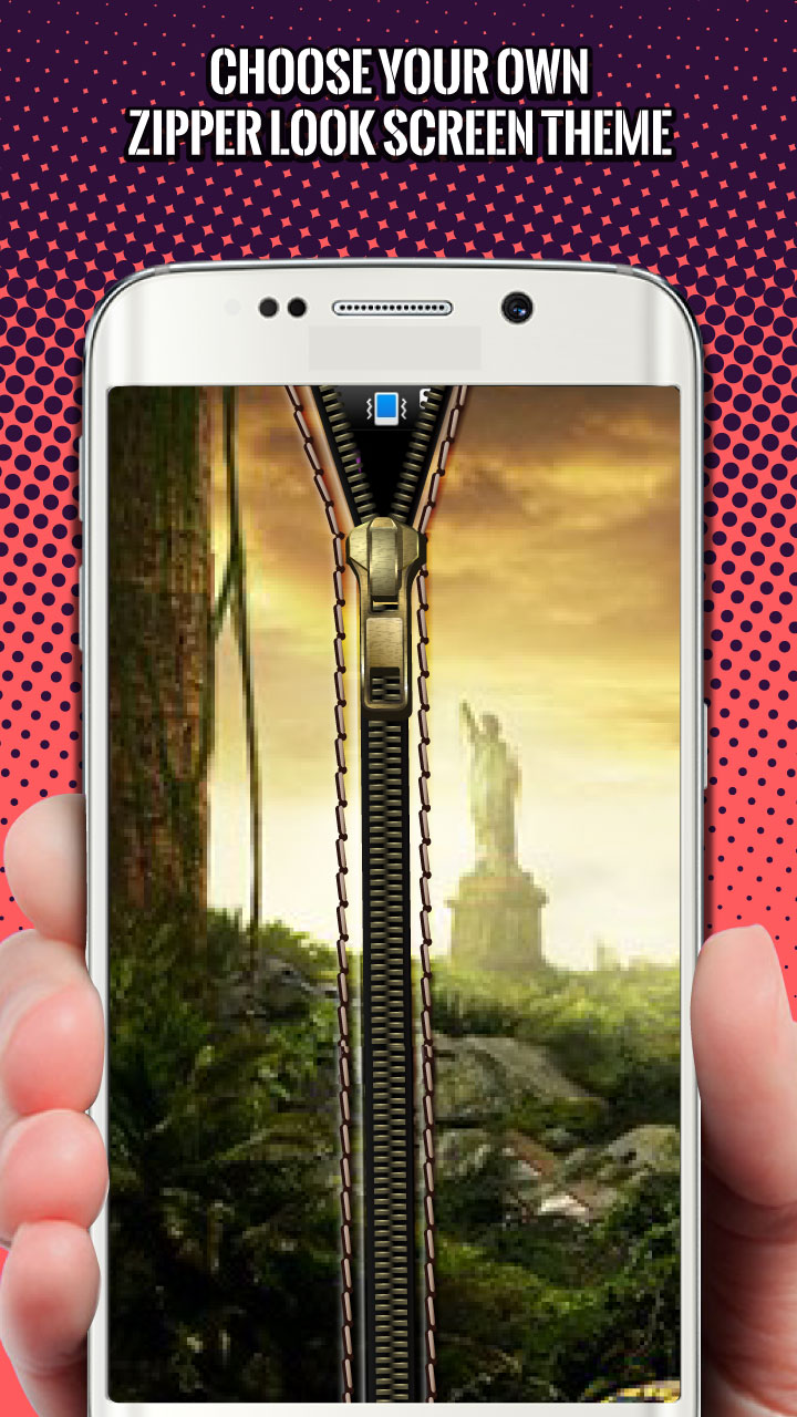 Apocalypse Zipper Screen Destroy survival Zip Lock App on Amazon