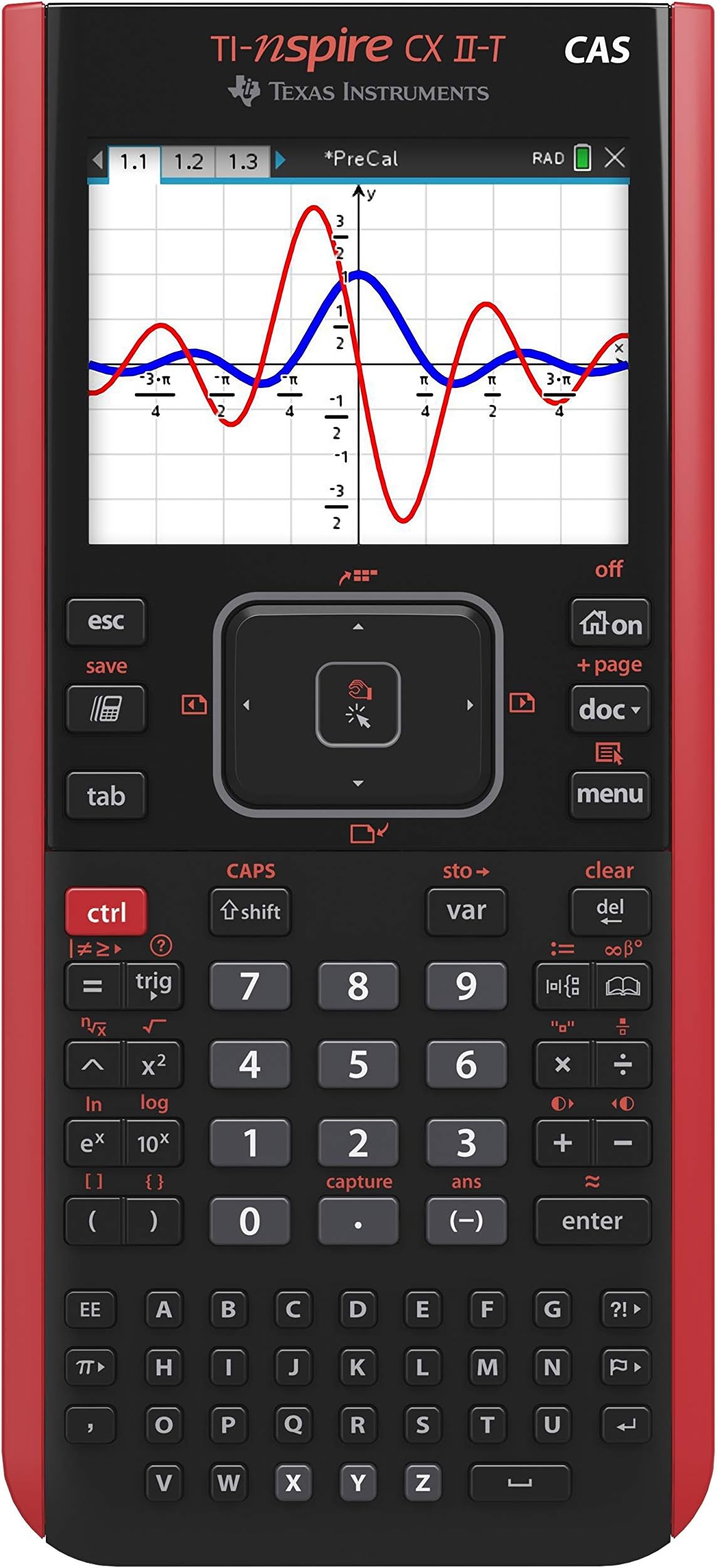 New Ti-Nspire CX II-T Case – Formal Graphing Calculator – Exam Mode