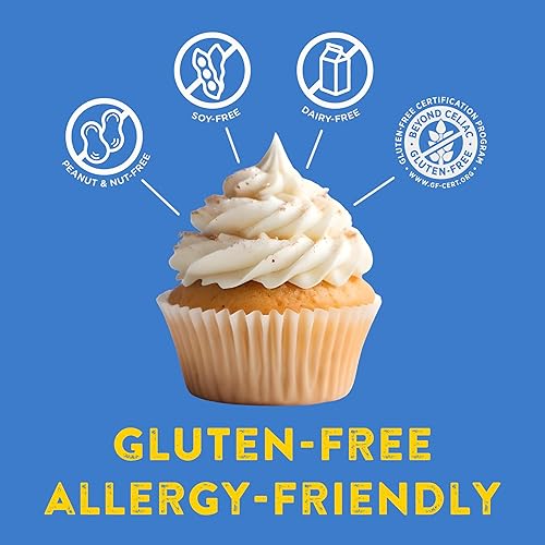 Miniatura 3 de Kinnikinnick - Mezcla de pastel blanco - Mezcla de pastel sin gluten, apta para alérgicos - Caja de 17.6 onzas