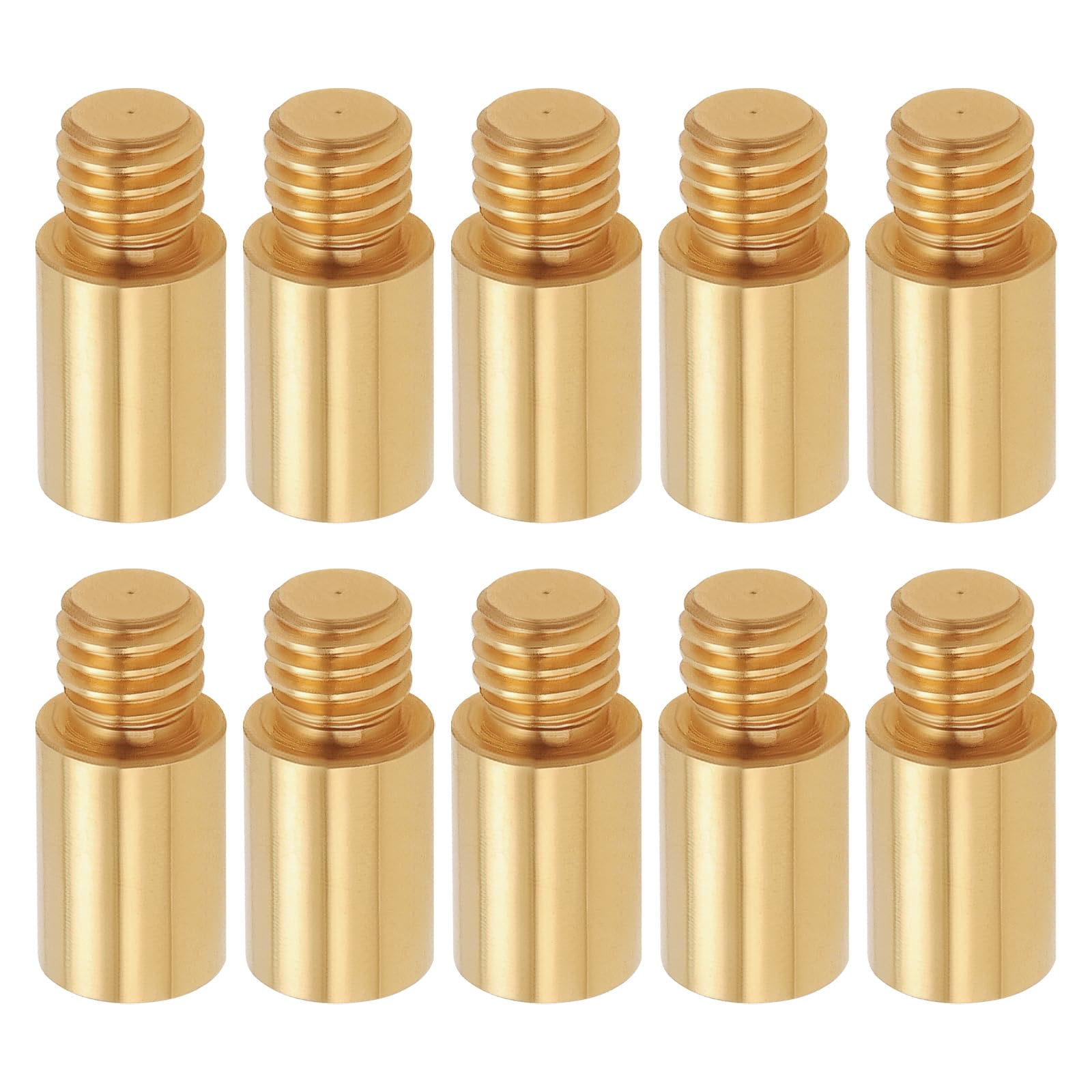 SING F LTD 10pcs 1.5 Gram Brass Dart Weights Thread Dart Weights Add Accentuator Adjuster Accessories for Darts with 2BA Threads Dart