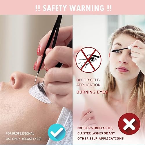 Miniatura 2 de ALLOVE Pegamento de extensión de pestañas mágico y estable, pegamento de extensión de pestañas de potencia extrema hasta 8 semanas, pegamento de