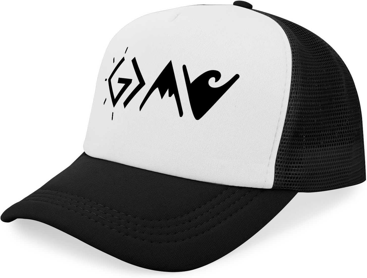 God is Greaters Than The Highs and Lows Baseball Hat Running Caps for Mom - Image 2