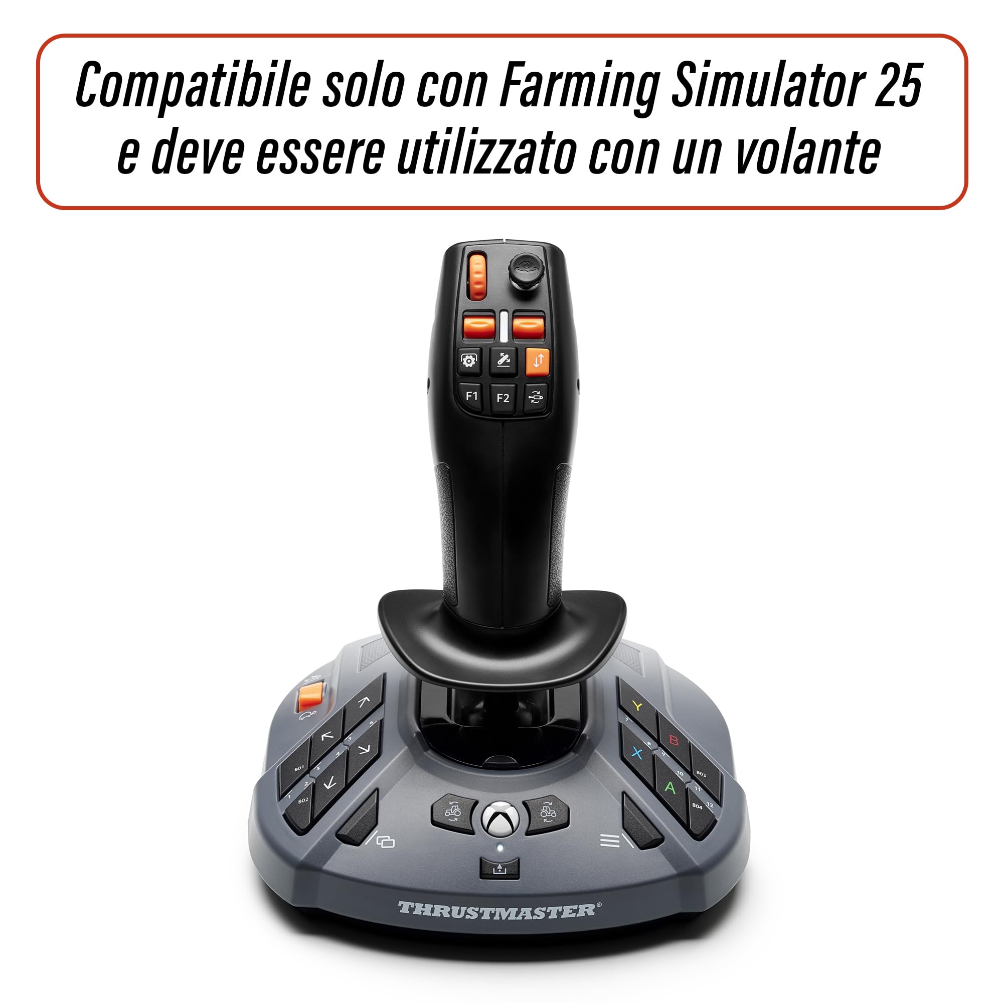 Thrustmaster SimTask FarmStick, Joystick Multifunzione per il Farming, per Xbox e PC