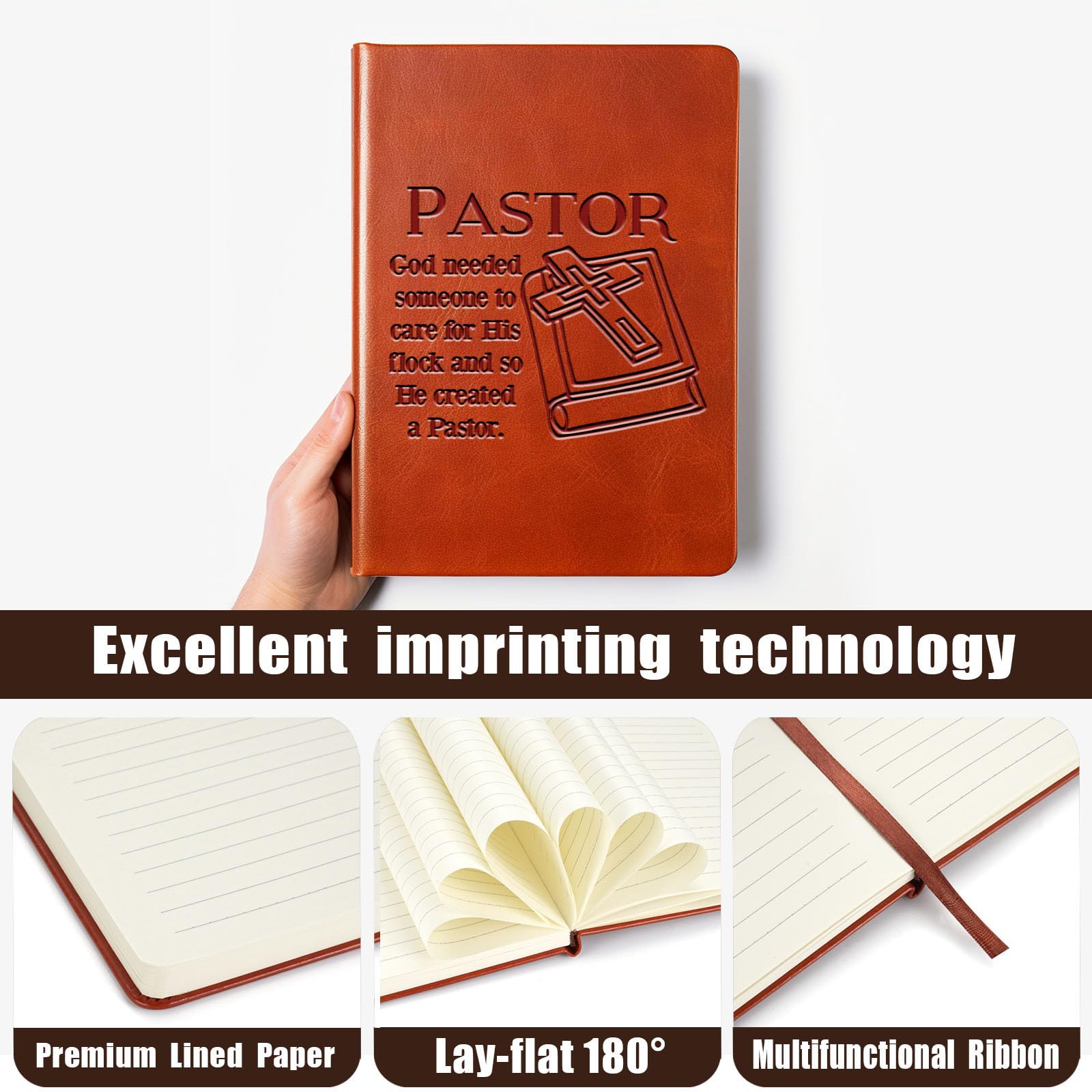 Cuaderno De Cuero De Agradecimiento De Regalo De Agradecimiento (un