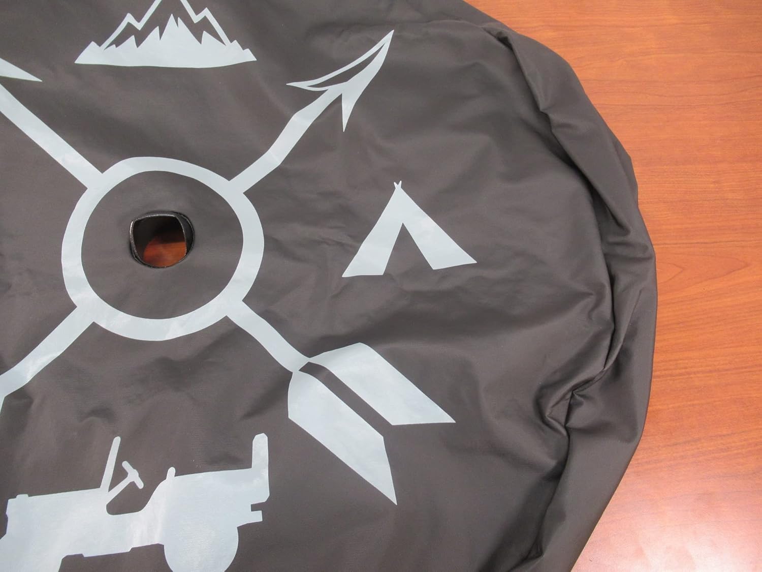 2018-2022 Jeep Wrangler JL 245/75R17 & 255/70R18 Spare Tire Cover New Mopar OEM