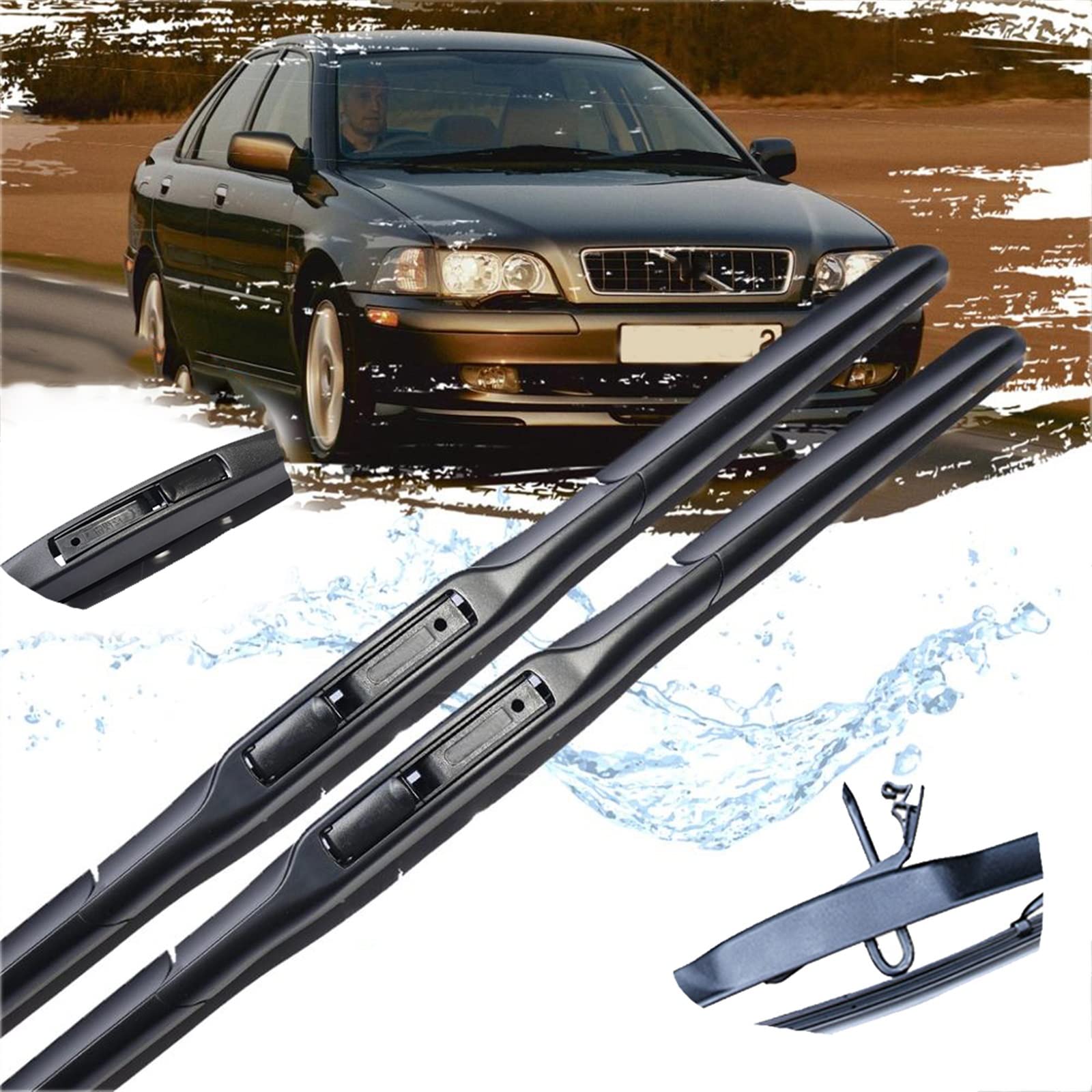Essuie-glace avant Volvo S40 balai pare-brise 1995-2004