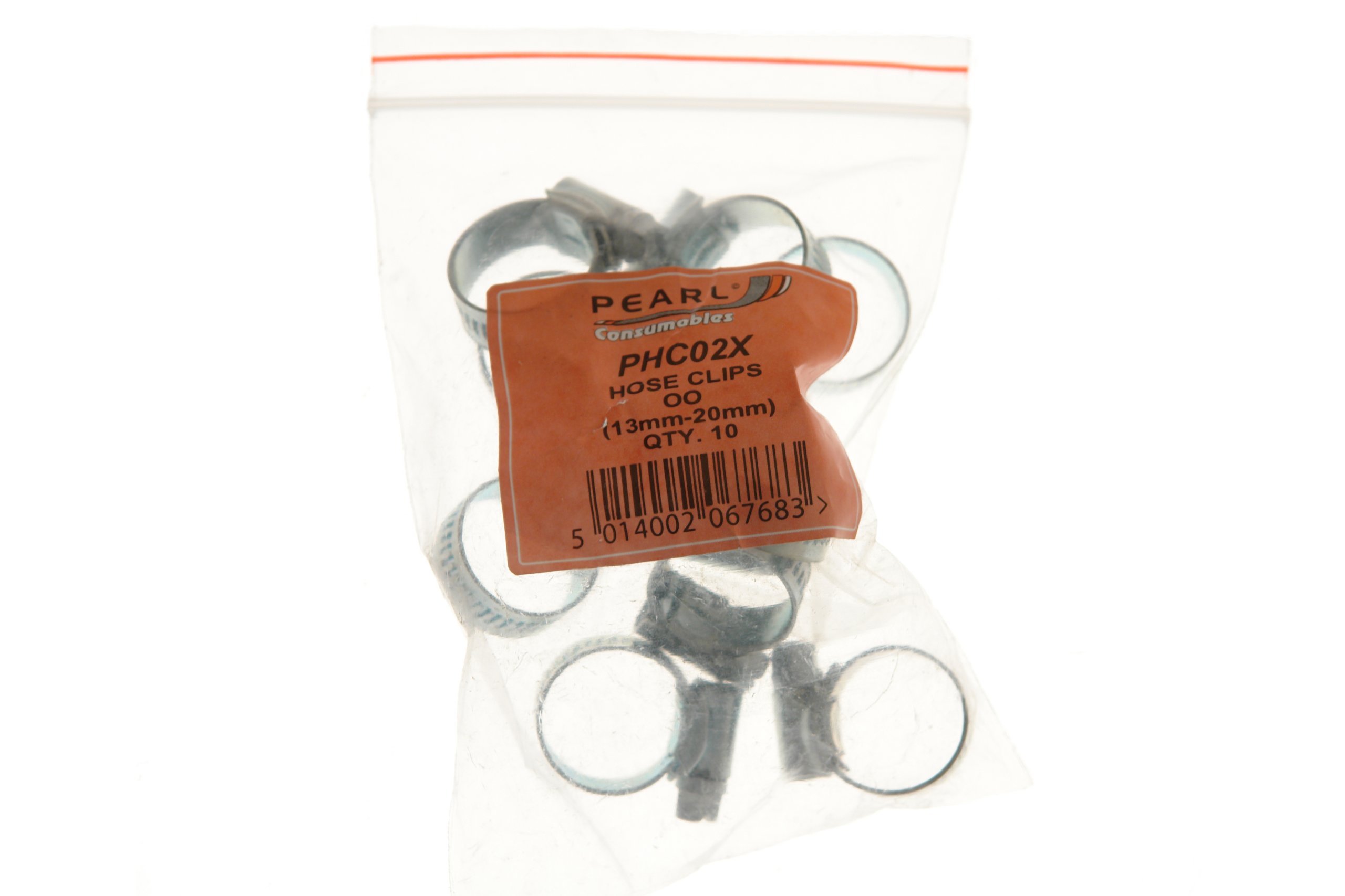 Pearl PHC02X 13 - 20mm Hose Clip OO (Pack of 10)