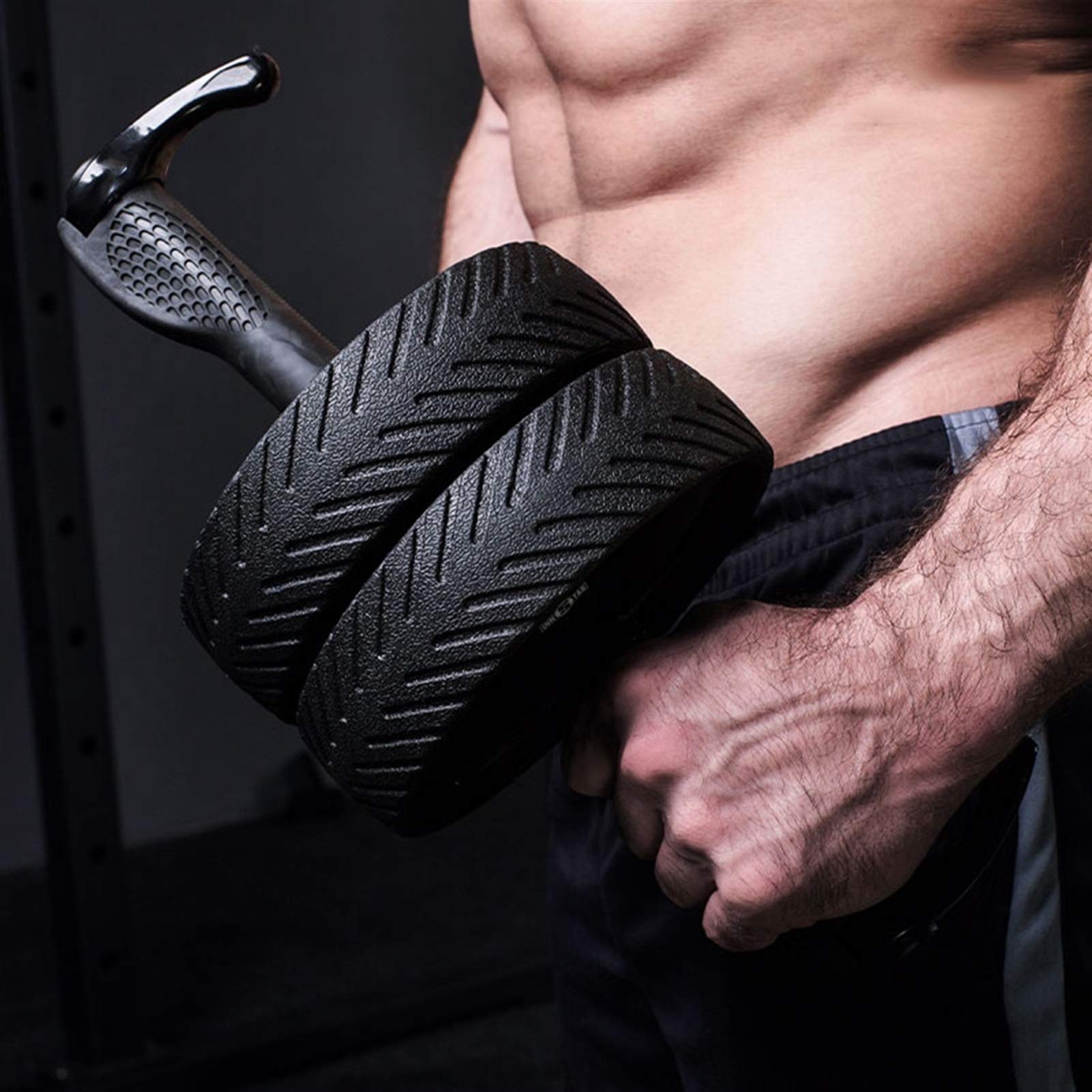 AB Roller Wheel - Ruota Addominale Automatica, Con Supporto Gomiti, Per Allenamento Addome - Foto 2