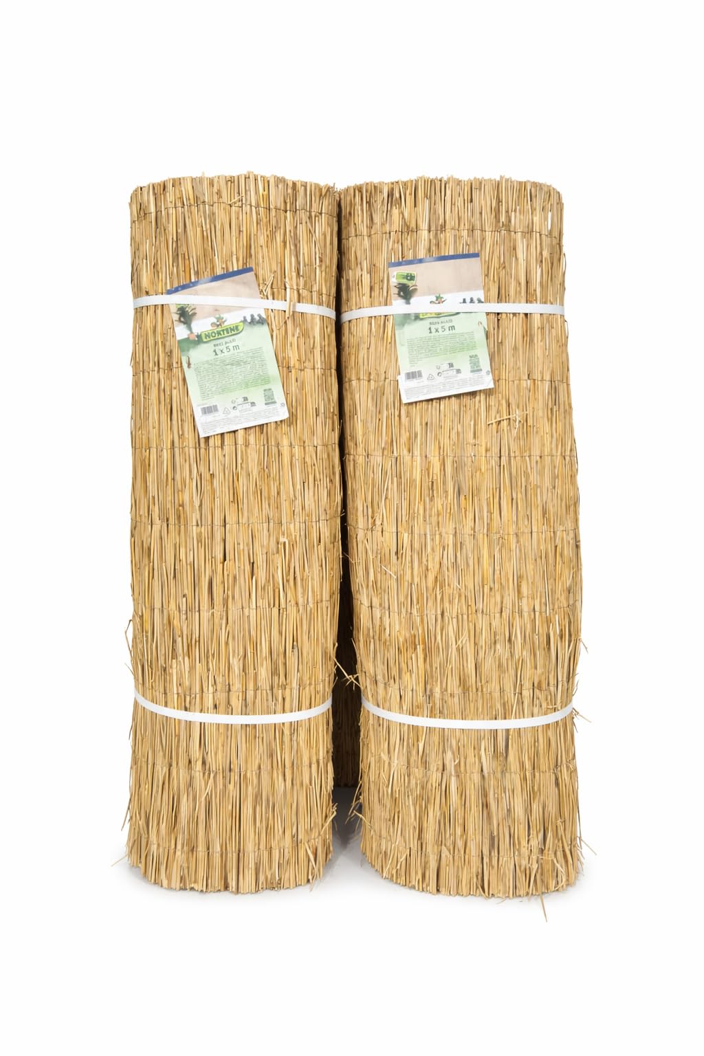 Bambú Fino Pelado Multivarilla 1x5 Metros | Ocultación Total para Tu Jardín | Distintas Medidas Disponibles | Ideal para Pérgolas y Vallados | Resistente al Exterior