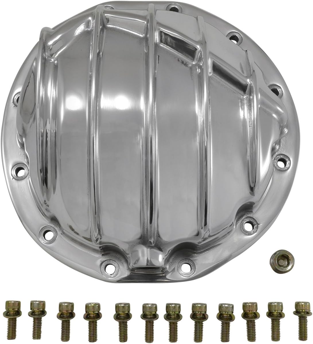 Yukon (YP C2-GM12P) Polished Aluminum Cover for GM 12-Bolt Car Differential