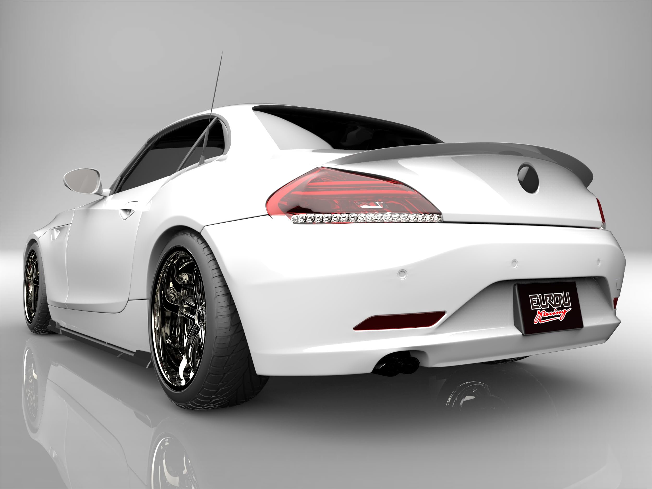 MF08・社外新品ジャンク・サイドエアロ・サイドスポイラー・白