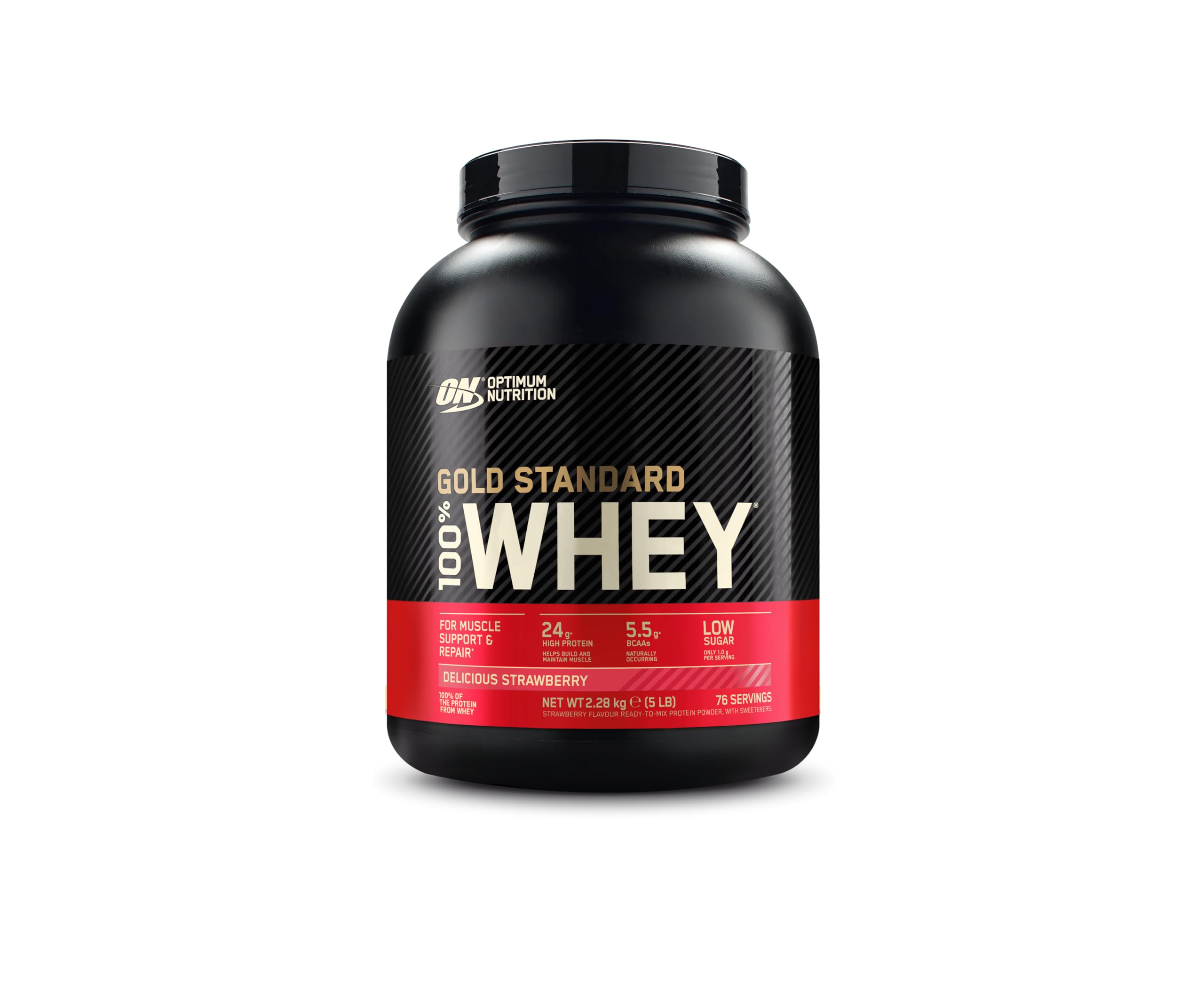 Optimum Nutrition 100% WHEY Gold Fresa 5LB