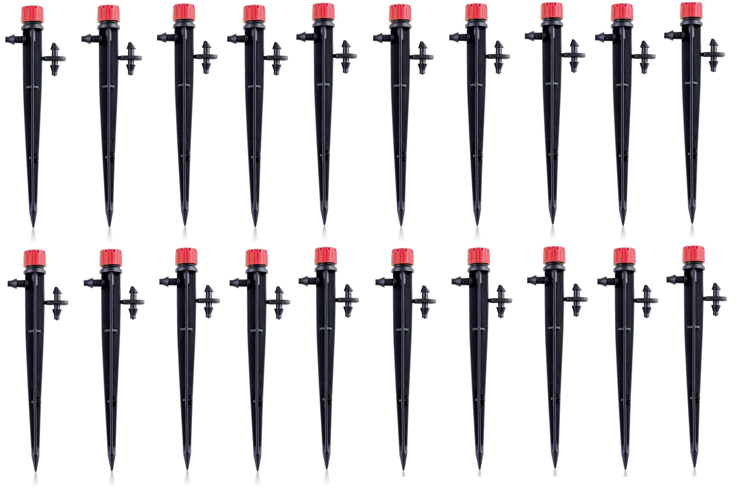 Vinayakart 20PCS Micro Spray Adjustable 360 Degree Irrigation Dripper Drip Emitter, 8 Holes Full Circle Water Flow Irrigation Dripper Micro Sprinkler Drip. RED (B09Y5W1C2D) Amazon Price History, Amazon Price Tracker