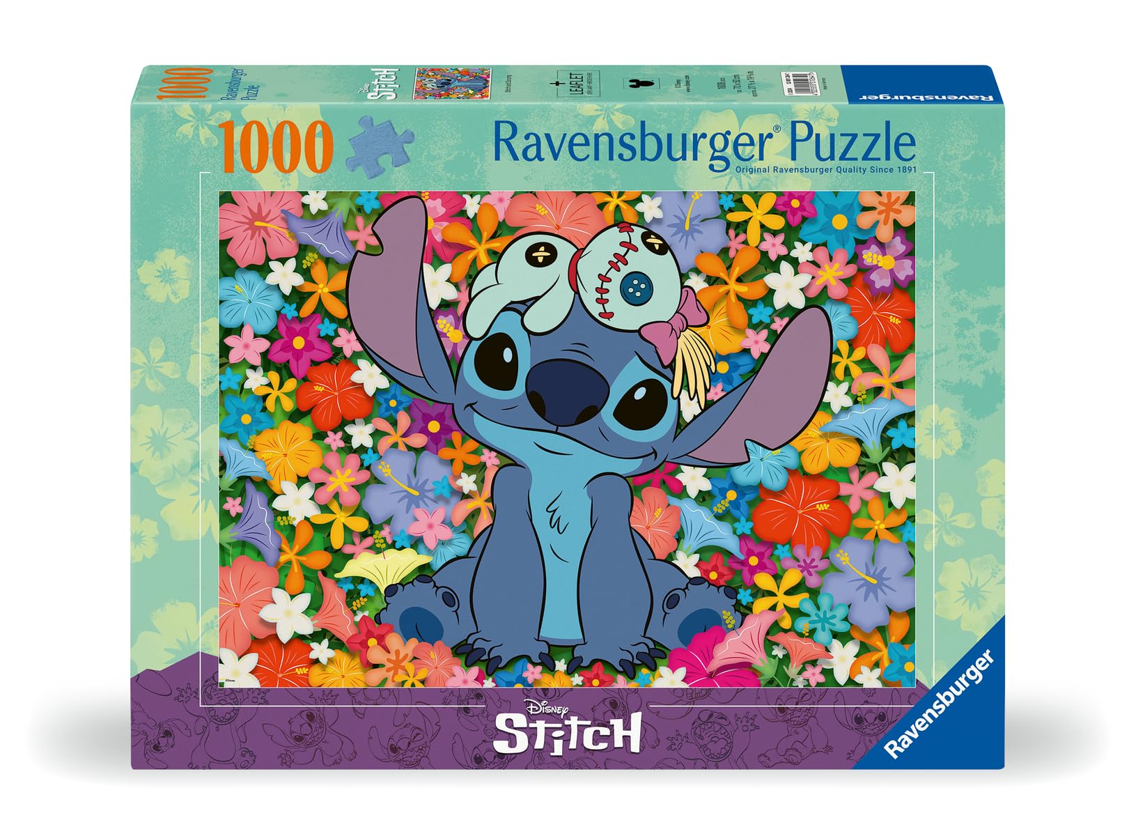 Amazon.com: Ravensburger Disney Stitch 1000 Piece Jigsaw Puzzle