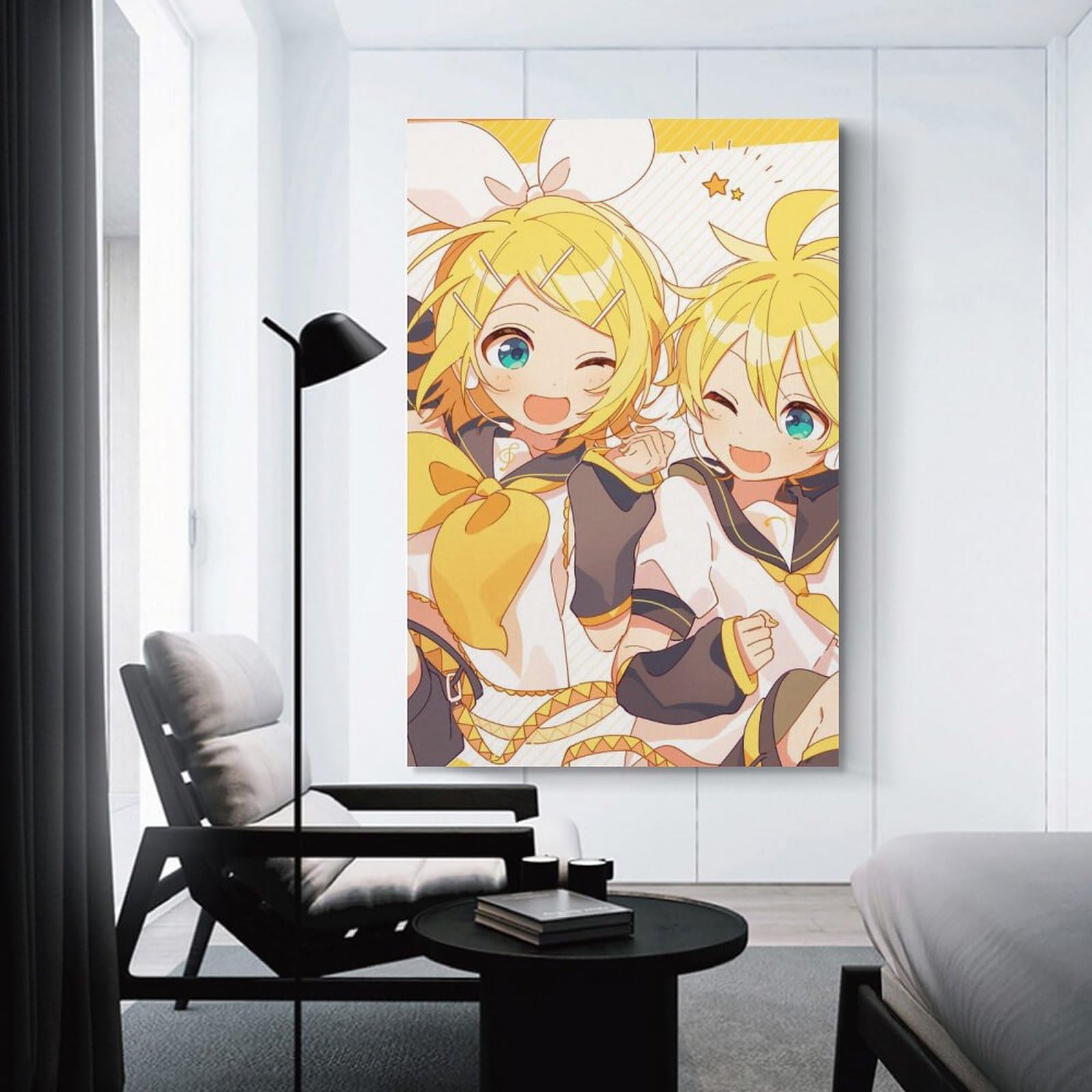 Amazon.co.jp: 絵画 鏡音レン 鏡音リン VTuber ポスター 装飾画