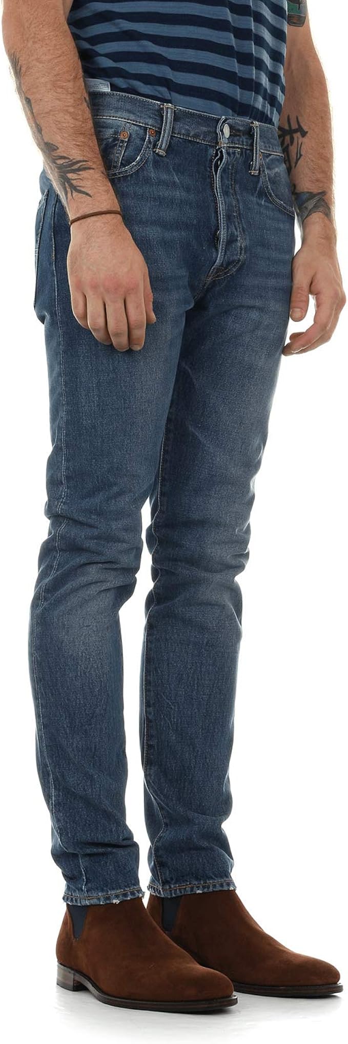 Levi's Uomo Jeans Skinny 501, Blu, 36W x 36L : Amazon.it: Abbigliamento