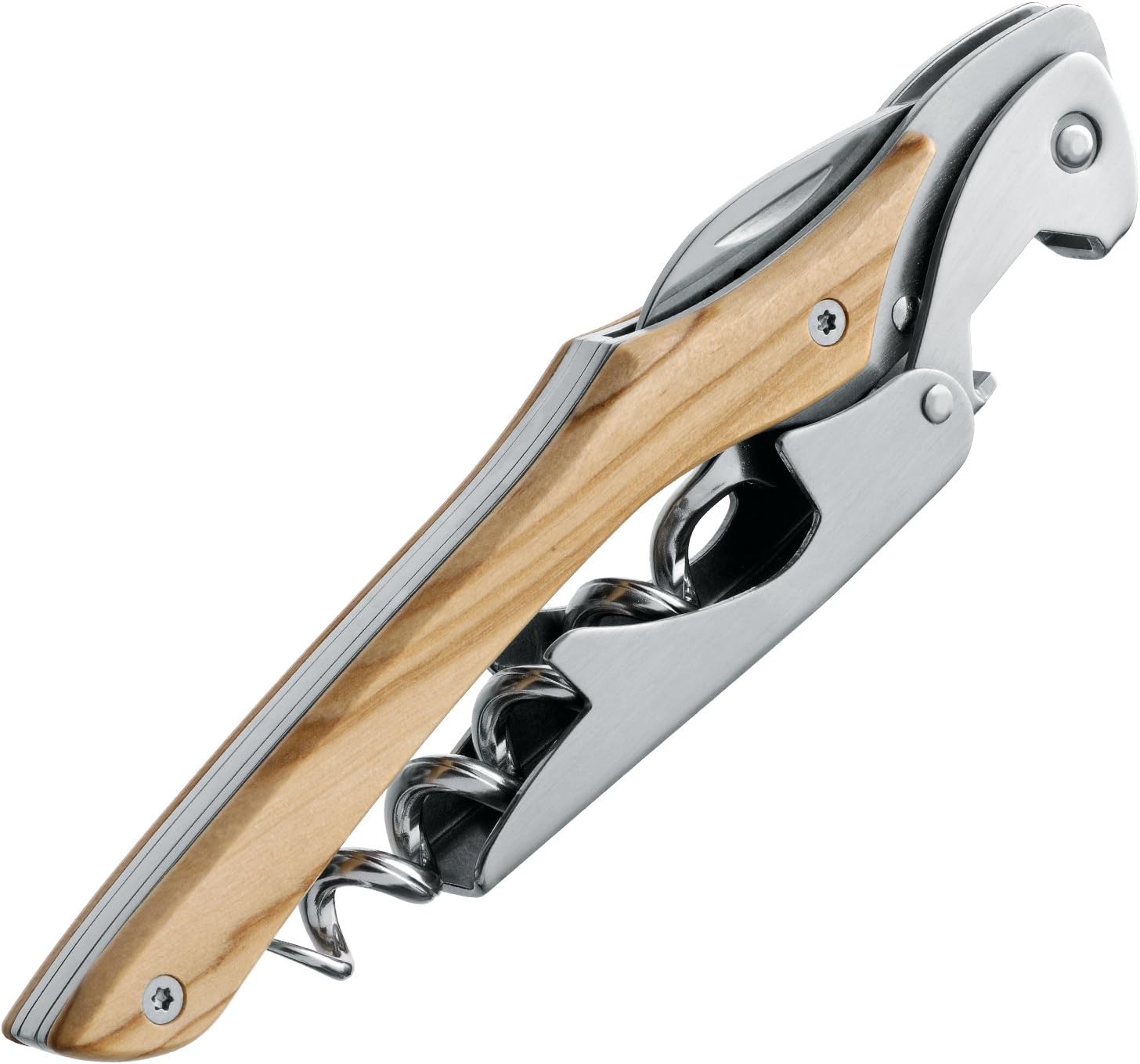 Farfalli Prestige Corkscrew Olive Wood Handle