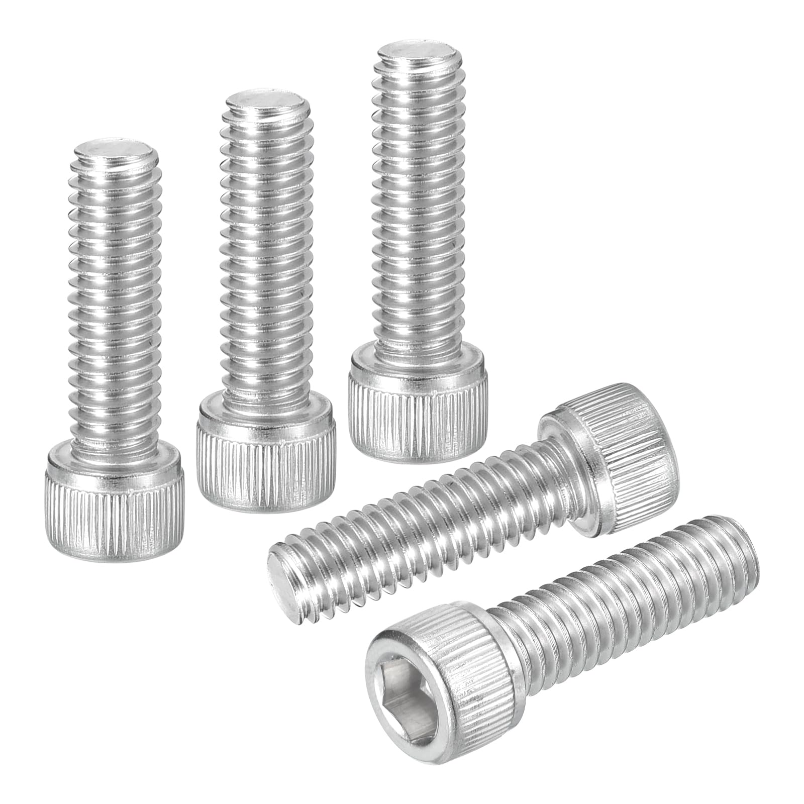 DTGN 5/16"-18x1" Socket Head Cap Screws Bolts, 25Pack, Good for Road Bicycle Mountain Bike, Auto, Motorcycle