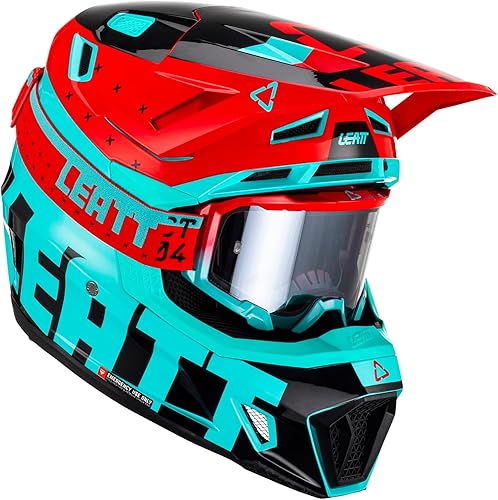 Miniatura 1 de Leatt Kit de casco Moto 7.5 V23 adulto (azul)