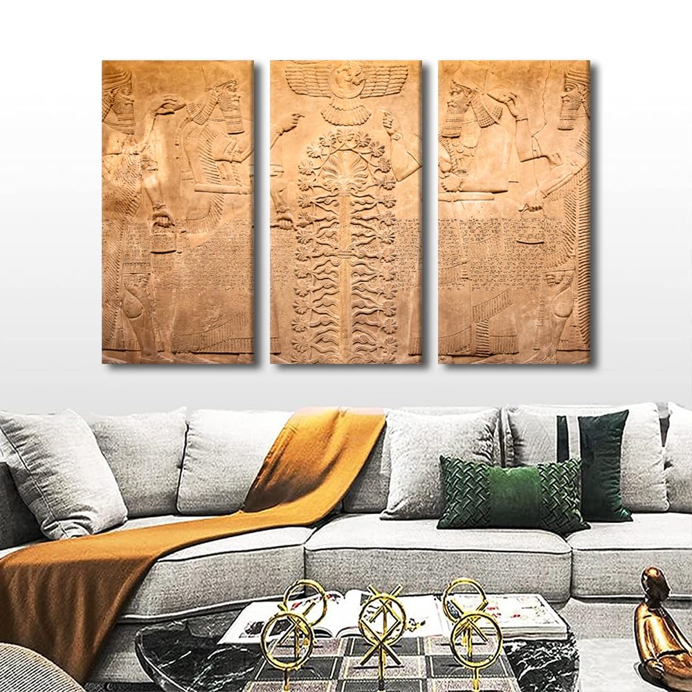 Amazon.com: TUMOVO Ancient Sumerian Stone Carving with Cuneiform
