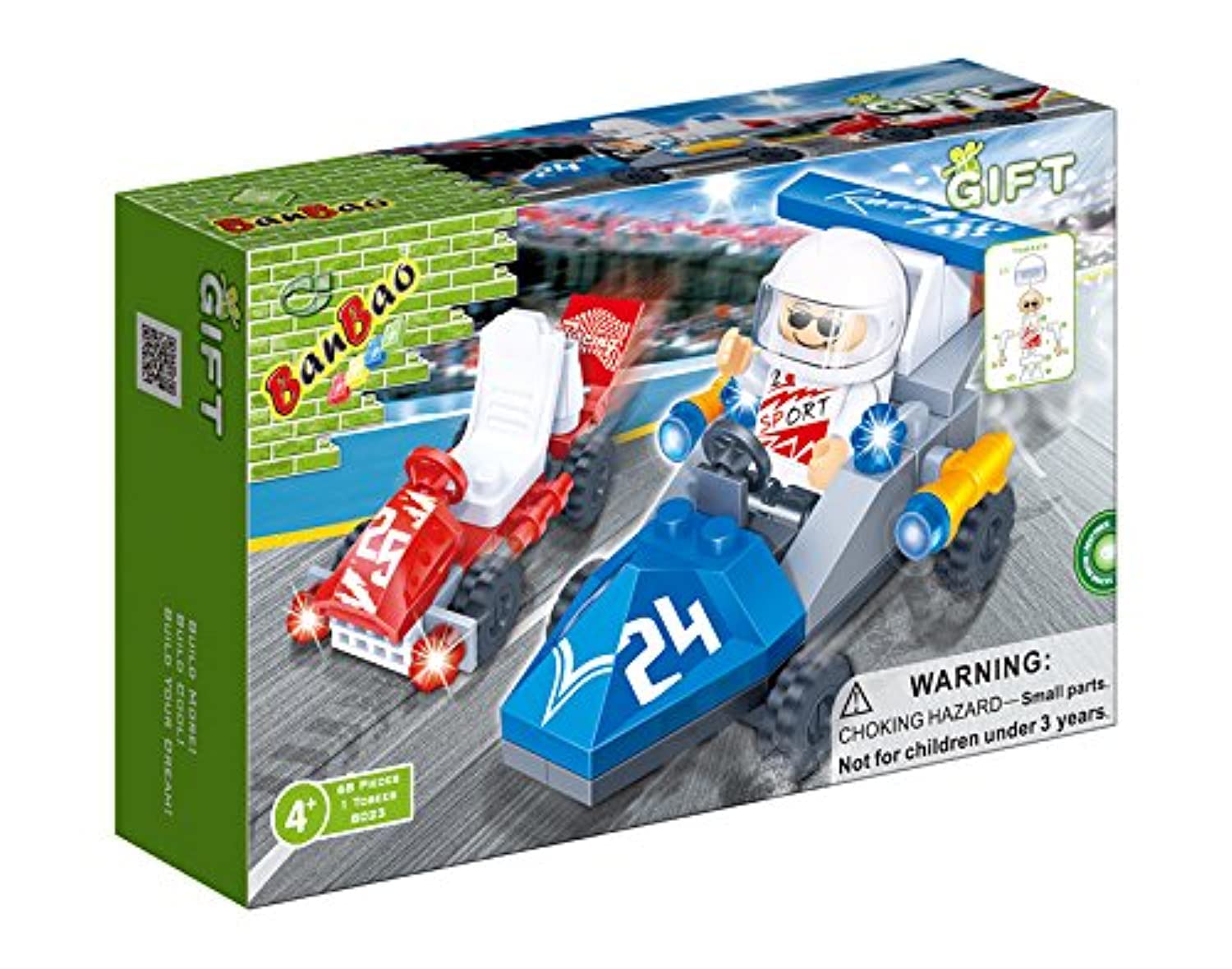 BanbaoGift, Multi Color, 8023, 68 Pieces