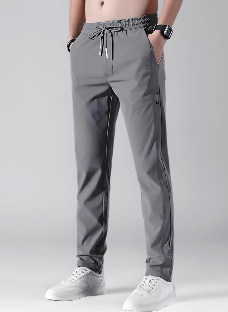 〓LYFT〓パイピング ストレッチ パンツ/Mサイズ/グレー/ LYFT Stretch 2 Line Pants - Grey – LÝFT